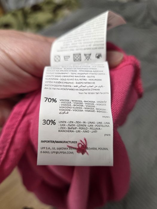 Комплект на дівчинку, віскоза та льон
