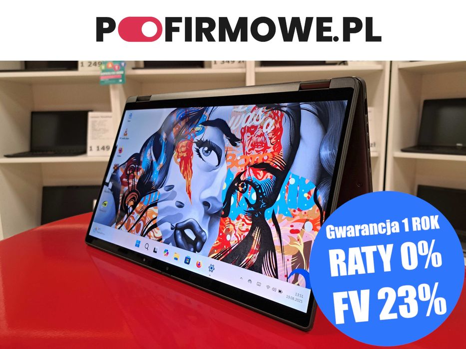 Laptop i Tablet 2w1 14" Dell Latitude 7410 i5-10g 16GB 512SSD Win11