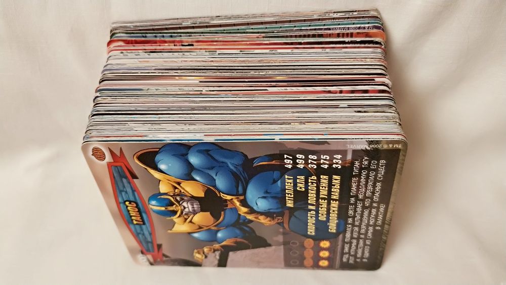 Карточки Спайдермен. Идеальное состояние