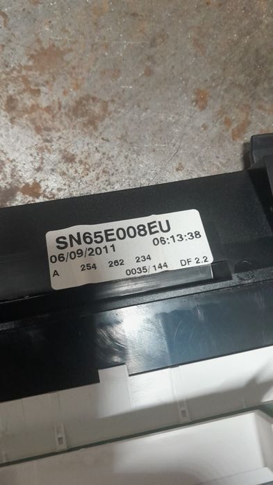 Panel że sterownikiem zmywarki Siemens