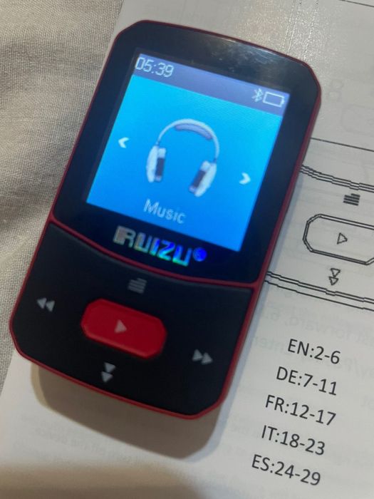 MP3-плеєр на 64 ГБ  TFT-екраном,,,тор A/B, підтримка SD-карт на 128