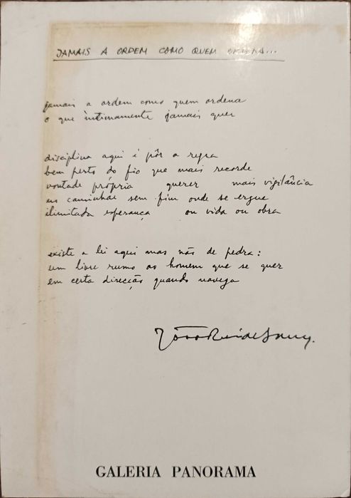 Meditação em Samos, João Rui de Sousa