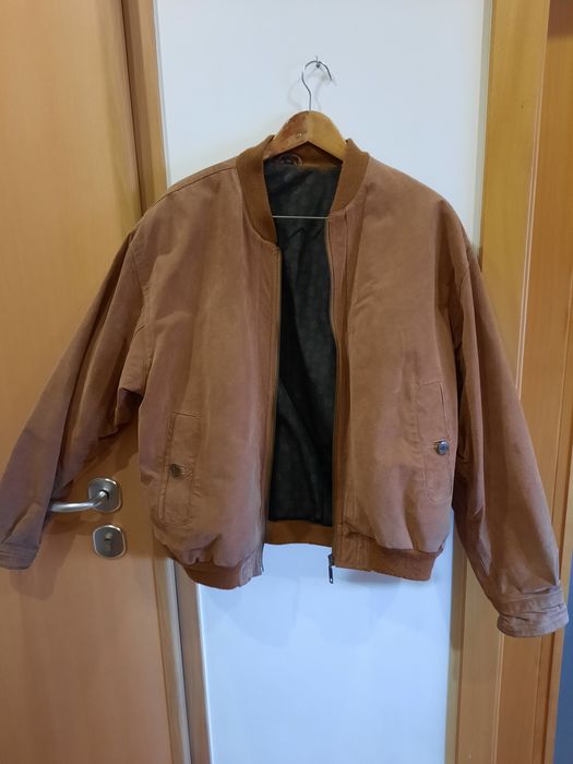 Casaco bombardier castanho