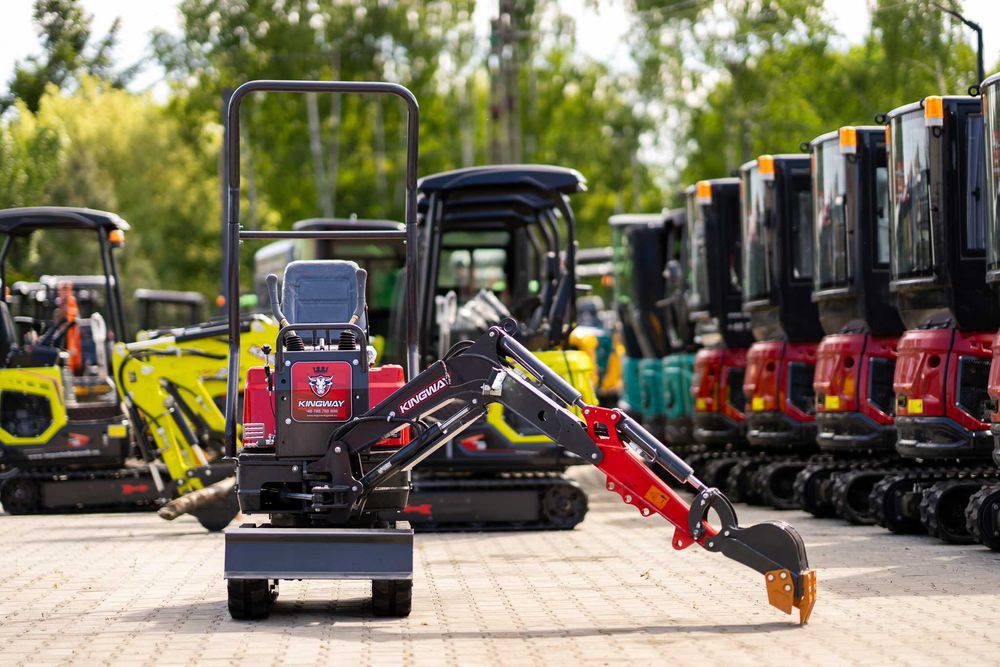 Kingway Mini 700 kg silnik LONCIN + łyżki