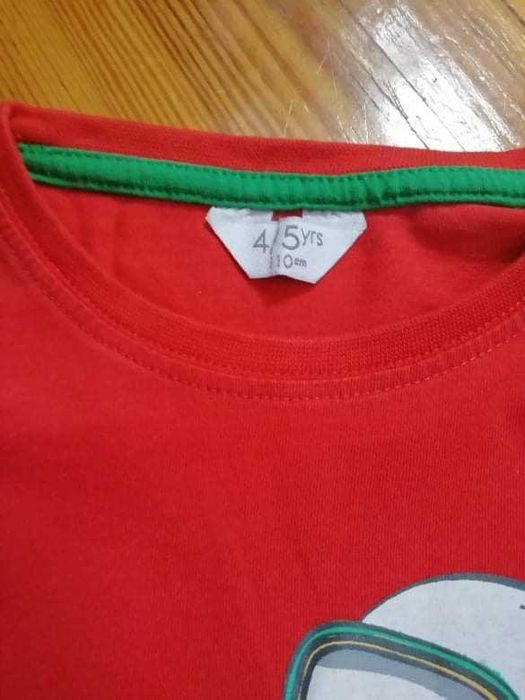 Bluzka chłopięca z dinozaurem r.110