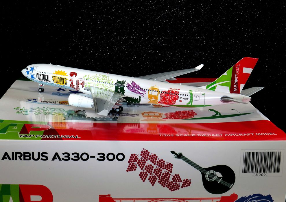 TAP Air Portugal Airbus A330-300 CS-TOW " STOPOVER ", raríssimo