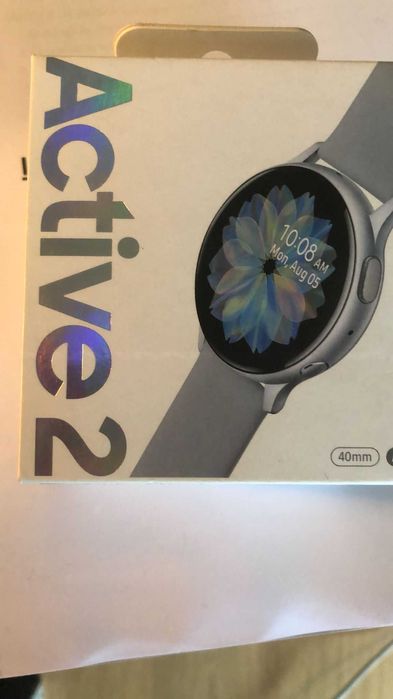 Samsung Galaxy Watch Active2 – 40 mm Silver (Com Carregador Original)