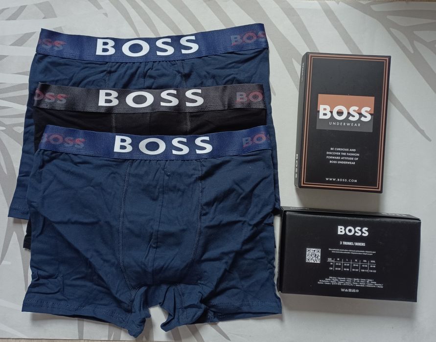 Bokserki męskie 3 pack Jakość Ekstra Premium Bawełna