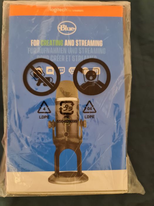 Mikrofon logitech yeti x