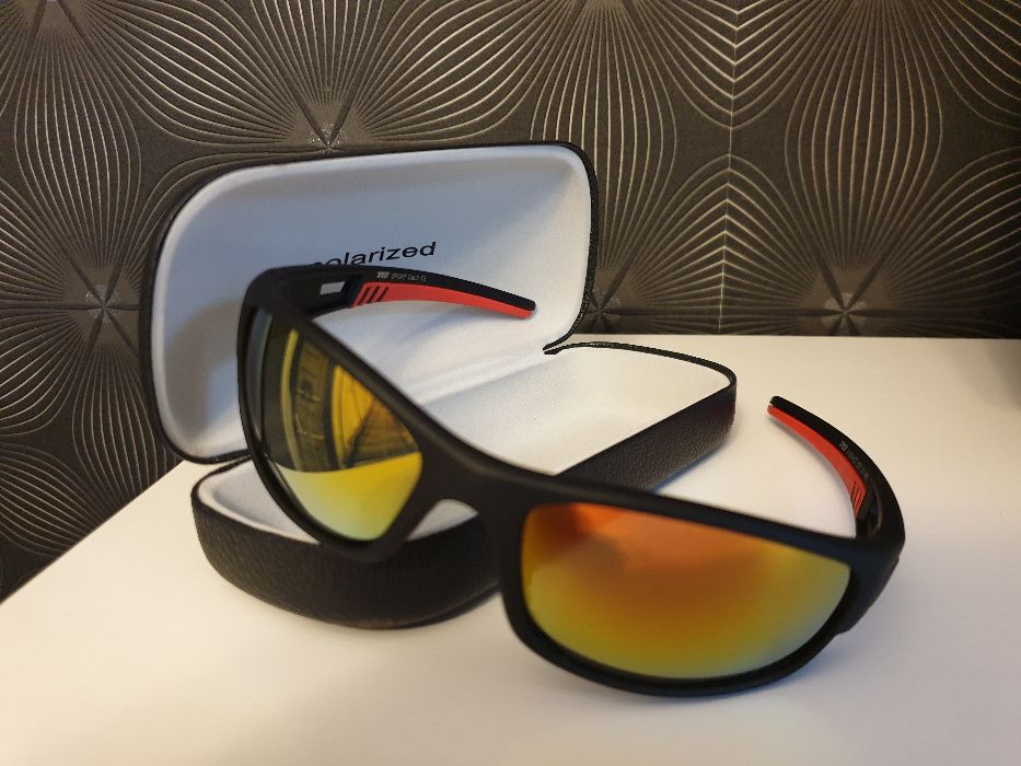 Okulary Przeciwsłoneczne POLIWĘGLANOWE FILTR UV400 Lustrzanki 825