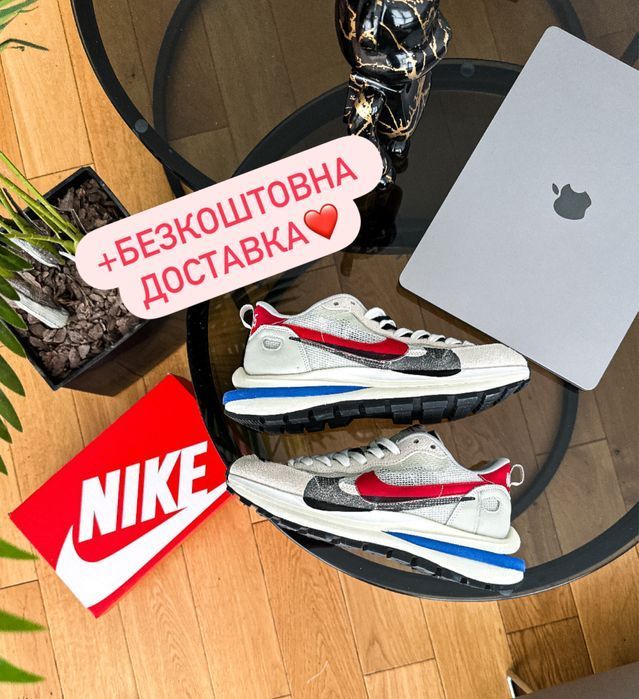 БЕЗ ПЕРЕДОПЛАТ‼️Nike Sacai Vaporwaffle Sport Fuchsia Game Royal,sacai