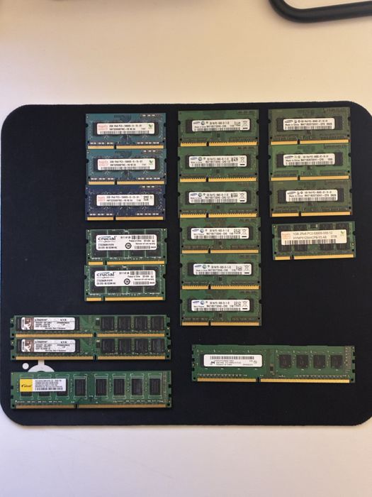 RAM Memory Lot of 19 Units64751158068739121