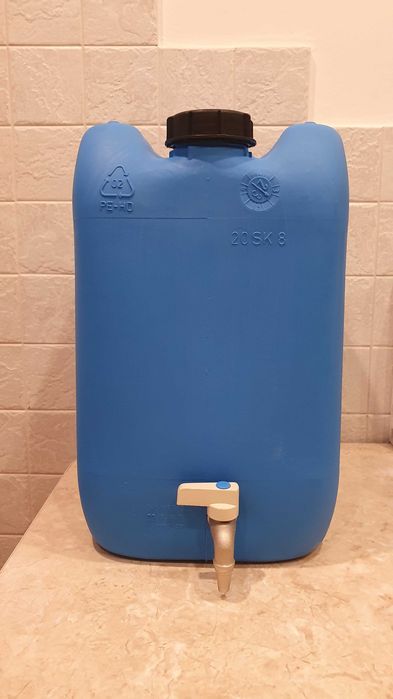 Каністра пластикова з краном 5, 10 та 20 л.