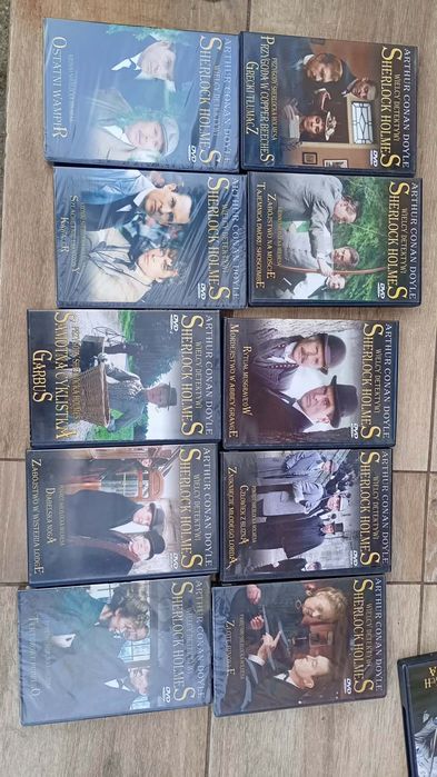 Sherlock Holmes filmy dvd