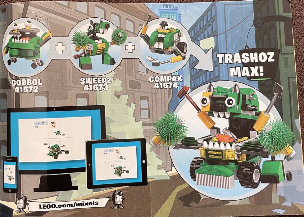 LegoMixels 41572,573,574, 41523 бу