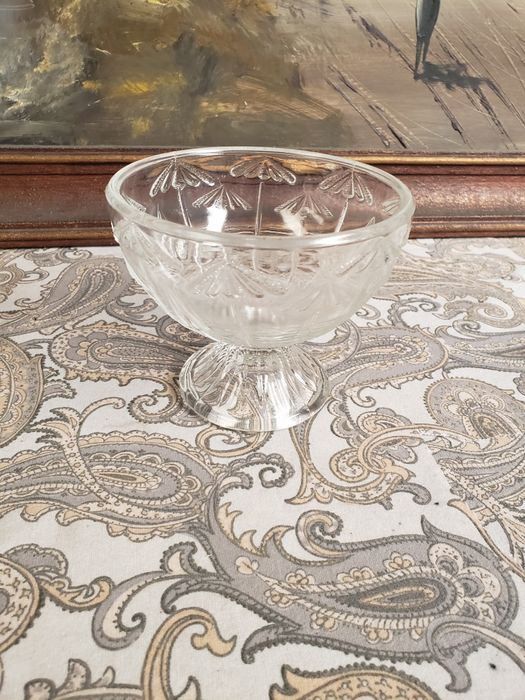 taça  cristal decorada