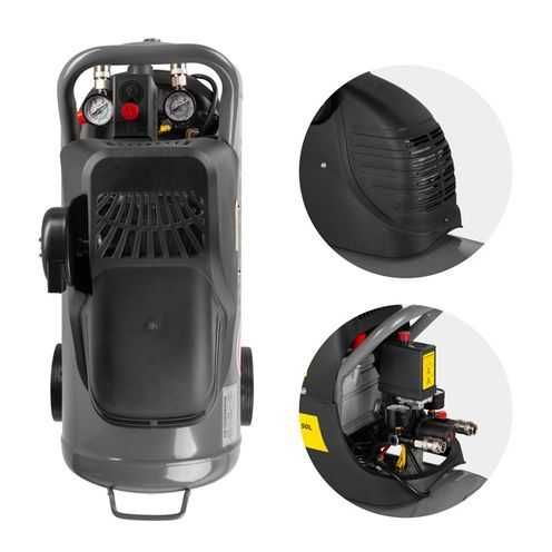 Компрессор, 50 л, 1,5 кВт, 220 В, 8 атм 206 л/мин 80 дБ INTERTOOL PT-0003