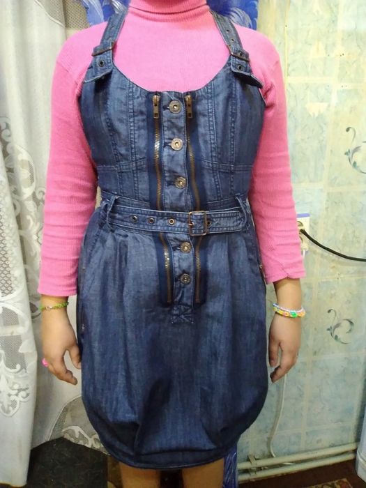 Джинсовый комбенизон