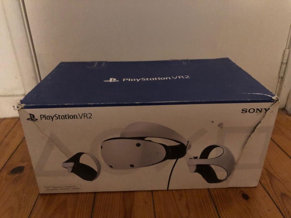 PlayStation VR2 (PS5) + Base de Carregamento Oficial Sony - Completo