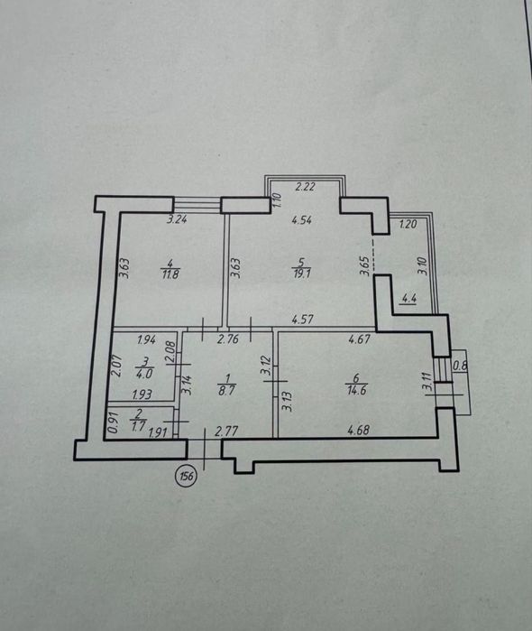 Продається 2-х кімнатна квартира на Каскаді