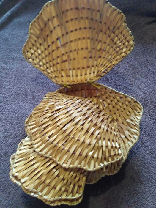 плетеные ракушки солома ротанг для декора для упаковки