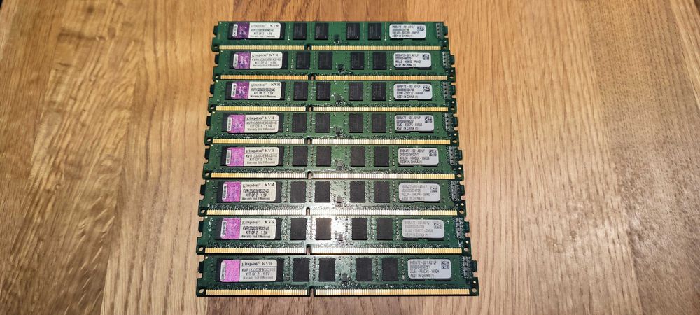 RAM DDR3 ECC Registered 16GB (8×2GB) Kingston KVR1333D3S8R9SK2/4G