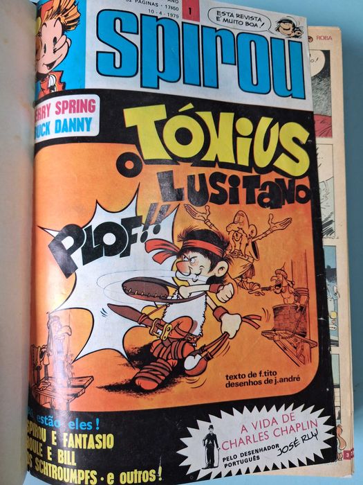 SPIROU - Completo Nº 1 a 32 - Revista semanal de Vasco Granja / Bertrand (1979)