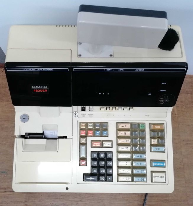 Registadora Antiga Casio64199029755394123