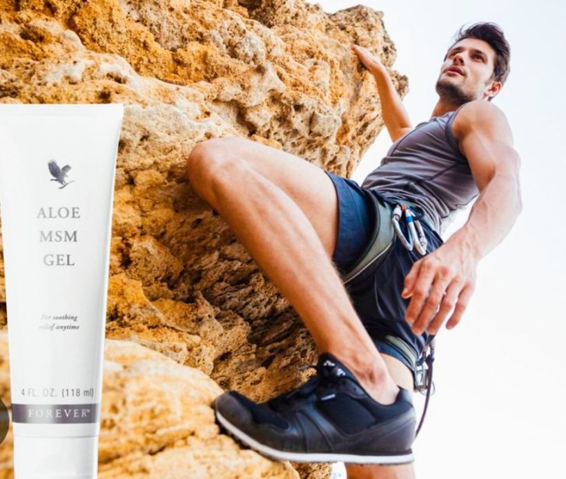 MSM (Metilsulfunilmetano) Aloe Gel.