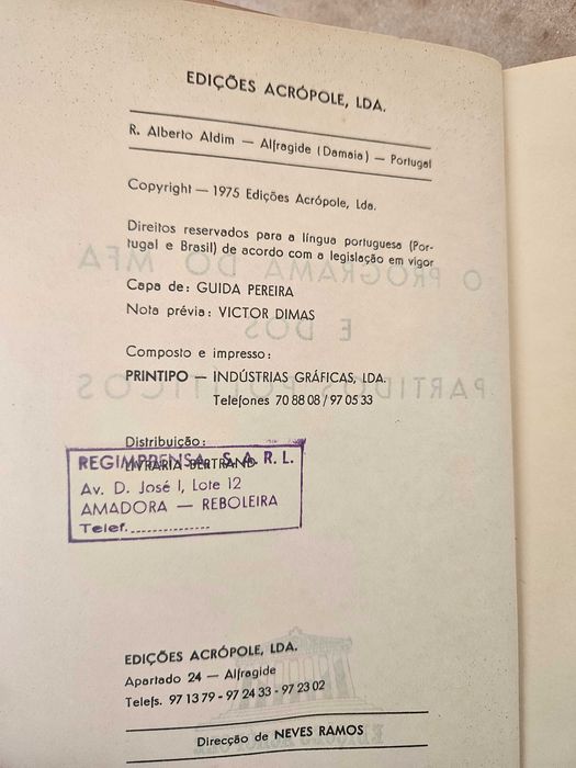 Livro O Programa do M.F.A. e dos Partidos Políticos