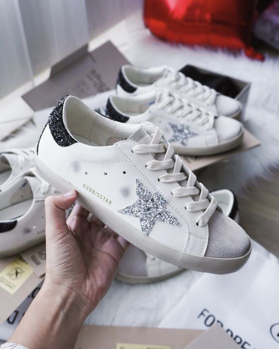 Кеди Golden Goose білі / Кросівки Golden Goose