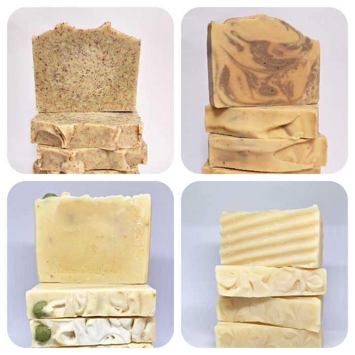 4 szt mydło naturalne