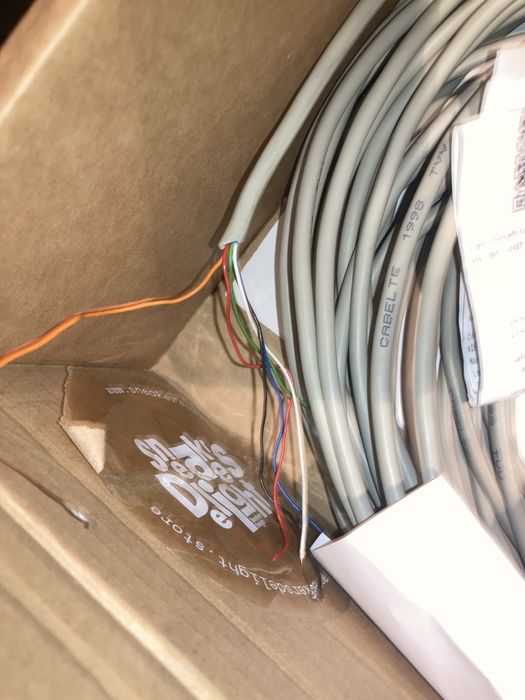 +/- 25 m cable, 6-conductor communication/telephone/alarm/video door entry system64752311295234120