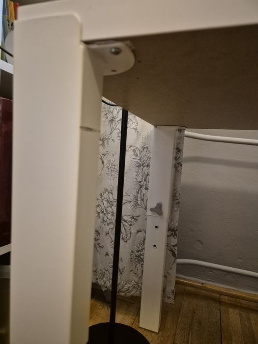 Biurko regulowane 120 x 60 pahl linnmon ikea