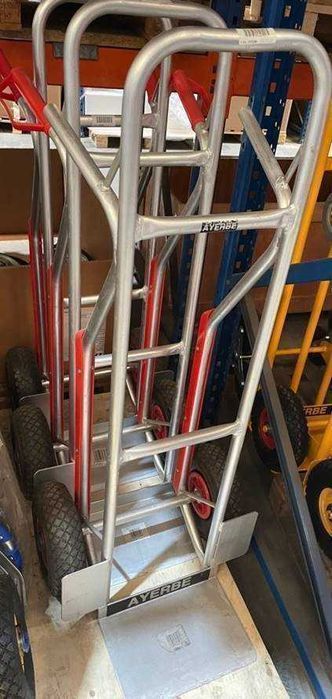 Carrinho Armazém Alumínio AYERBE AY-200 Capac. 200 Kg Super Leve JL20