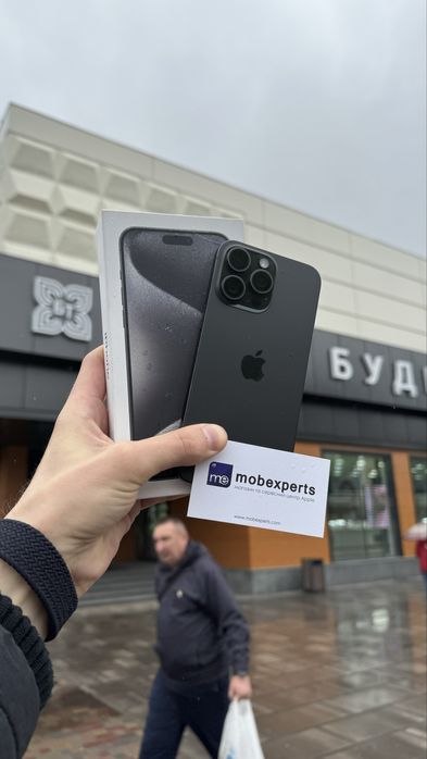 USED iPhone 15 Pro Balck Titanium 256GB monobank