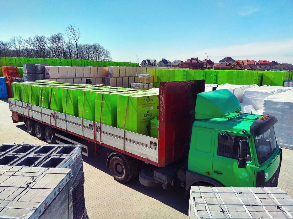 Газоблоки Стоунлайт (Бровари), газобетон, газобетонні блоки