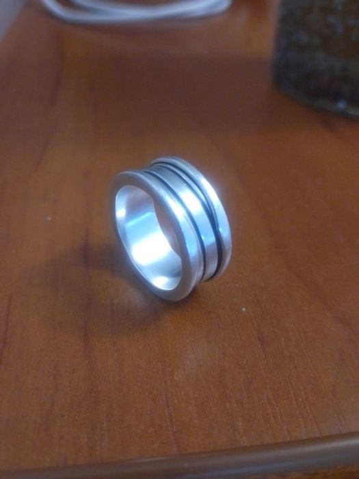 В стиле BVLGARI. Кольцо,серебро 925,подарок девушке. Размер 18