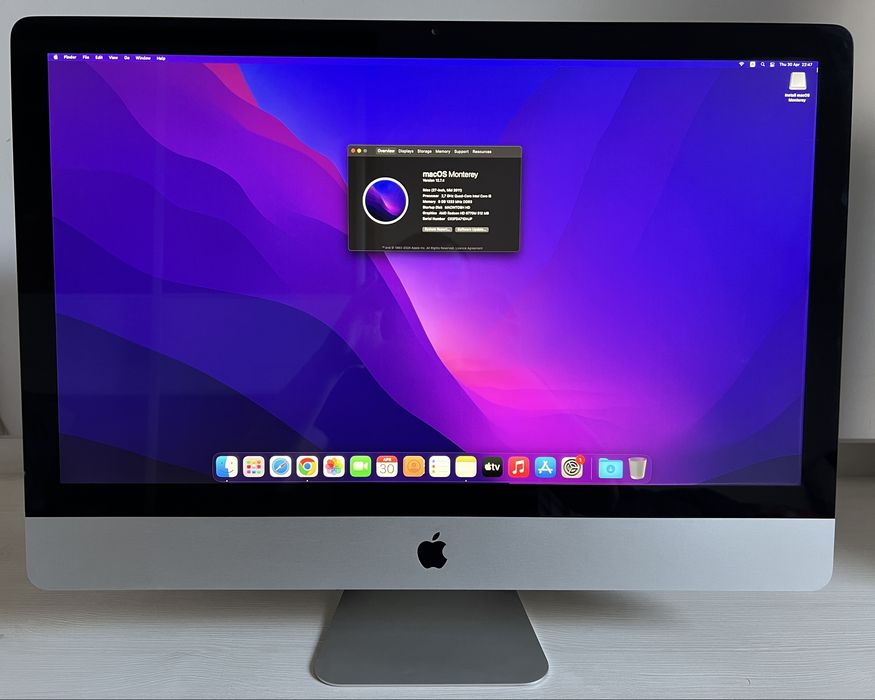 IMac12,2 A1312 1TB 8GB Intel Core i5