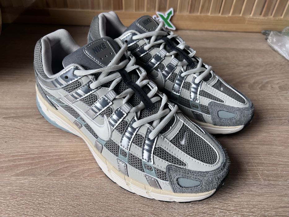 Nike P-6000 Flat Pewter Grey Green 41-45
