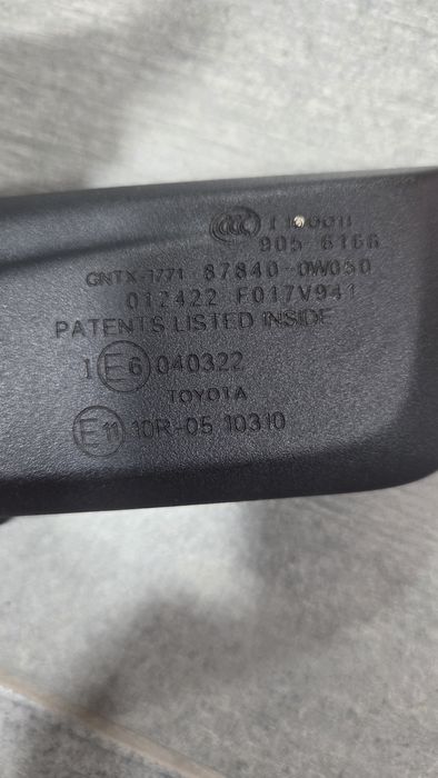 Дзеркало Лексус  RX 2023-2026