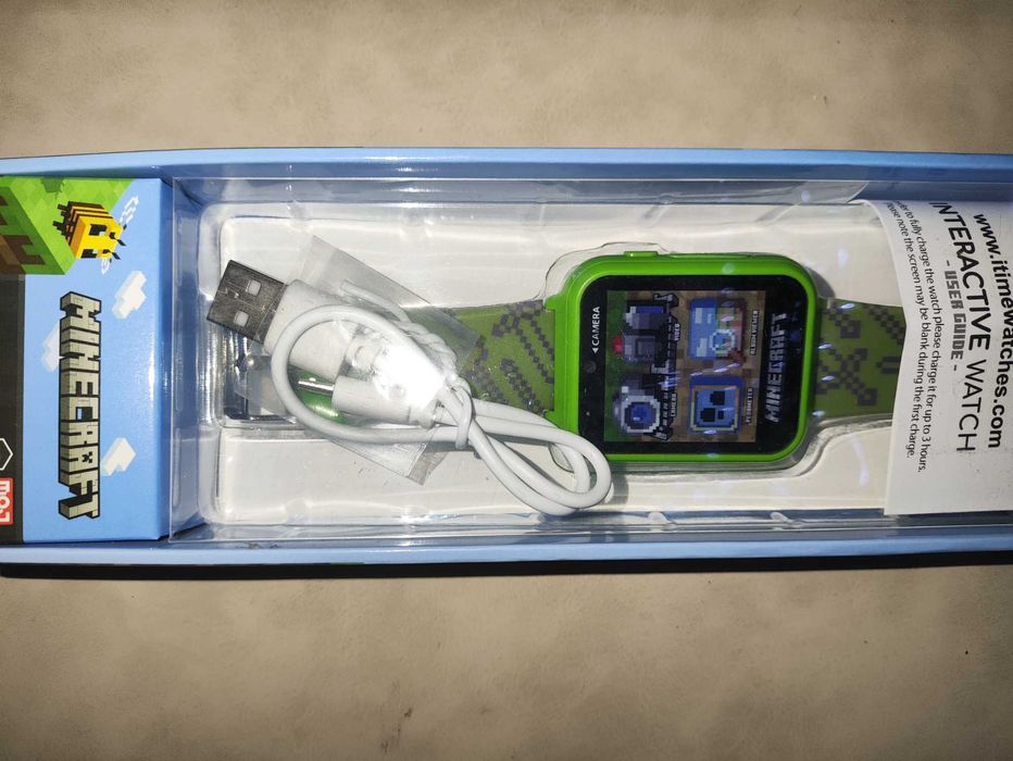 Zegarek Minecraft smartwatch