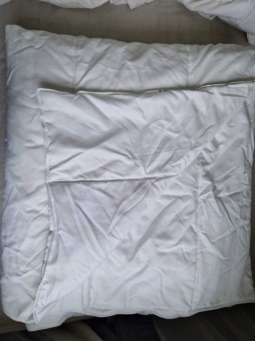 Cama casal IKEA SLATTUM 160x200 + colchão VÅLEVÅG + acessórios | Como nova