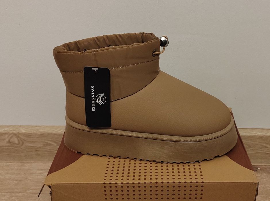 Nowe Śniegowce  koloru coś  ala fango ciepłe polecam Rozmiar 37