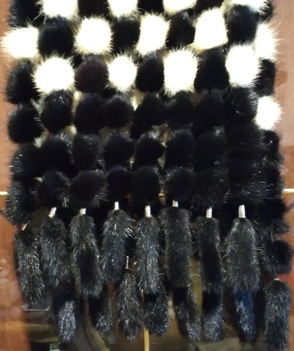 Норкова шаль (норковий в'язаний шарфик)