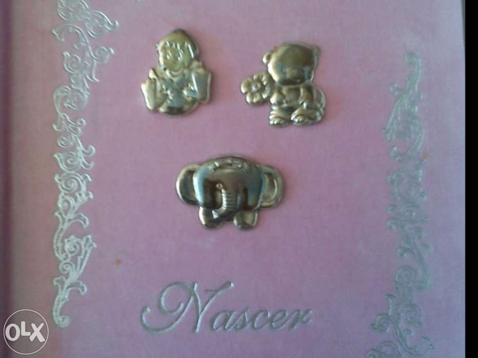 Álbuns em Prata de lei de nascimento bebe