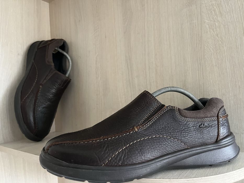 Як нові шкіряні макасіни 44розмір Clarks оригінал