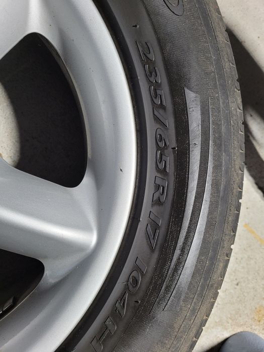 Alufelgi BMW 17 z oponami