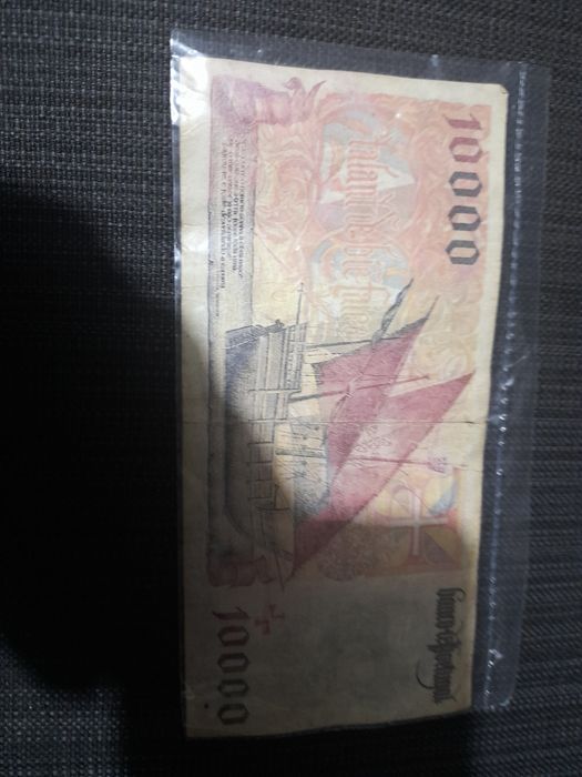 Nota de 10 Mil escudos. 10000 escudos de 1996