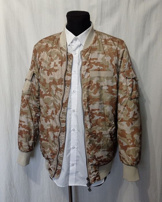 Куртка бомбер мужская, камуфляж р. L.